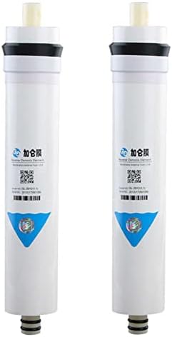 Заменяеми филтър за обратна Осмоза Gigesute, Мембрана за обратна Осмоза 130 GPD Ro, Система за почистване на вода на Ро за домашно Пиене Под мивката (2 бр.)