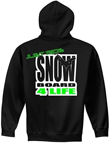 Спортна риза Just Ride Snowboard 4 Life Младежта Hoody с качулка