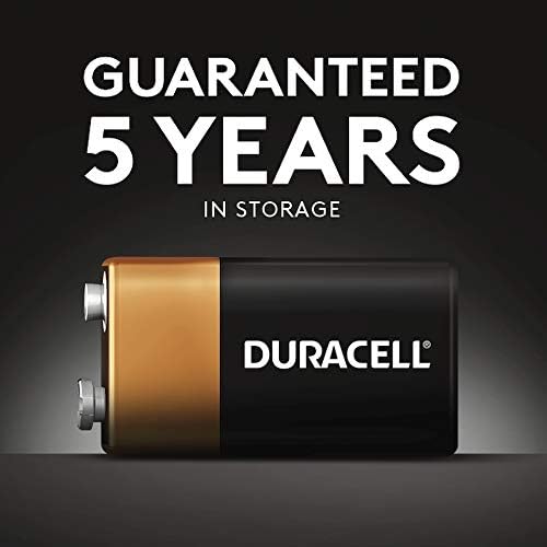 Алкални батерии Duracell - CopperTop 9 - трайни универсални 9-вольтовые батерии за домакинството и бизнеса - 2 точка