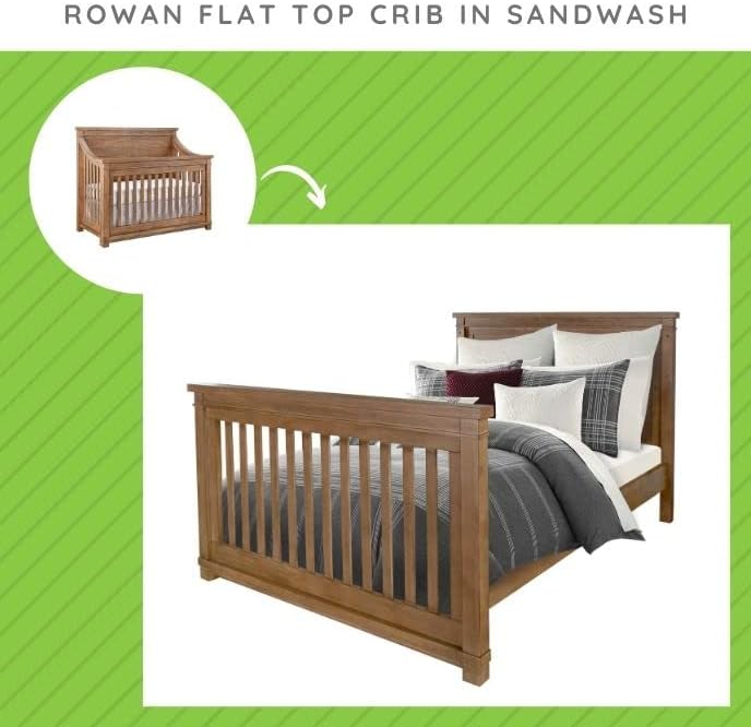Комплект за ремонт на леглата CC КОМПЛЕКТИ в реален размер за детски легла Rowan & Park Avenue от Baby Appleseed (Sandwash)