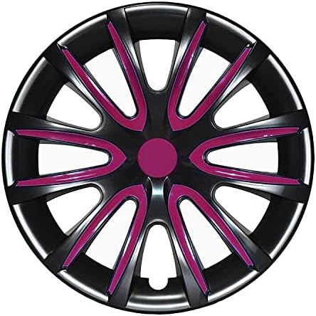 Джантите OMAC 16 Инча за Chevy Equinox Сив и лилав цвят 4 бр. Капака Джанти - Шапки ступиц - Подмяна на външната повърхност на автомобилни гуми