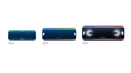 Преносима безжична Bluetooth колонка на Sony SRS-XB31, Черна (SRSXB31/B)