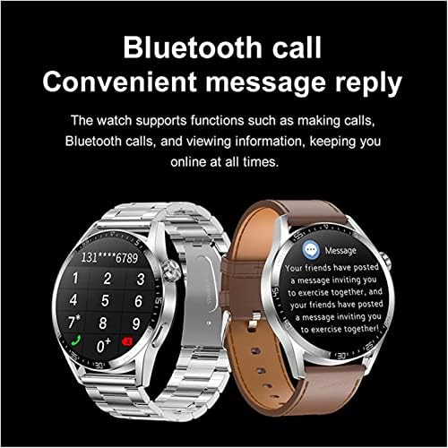 FUNNYBSG Умен Часовник GPS Спортен Гласов Асистент Спортни Часовници Bluetooth Talk Smartwatch