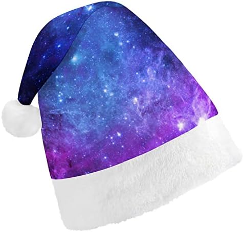 Коледни Шапки Galaxy Sky на Едро За Възрастни, Коледна Шапка за Празници, Аксесоари за Коледното парти