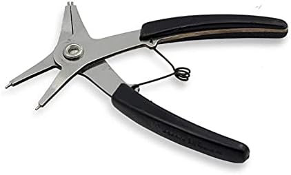 Клещи с защелкивающимся пръстен QLONG 2 в 1 Тип Клещи с стопорным пръстен Ръчни инструменти (Размер на: А) (Size: