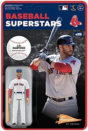 Супер 7 MLB Supersports: Бостън Ред Сокс Реактивна фигура на Дж.Ди Мартинес, Многоцветен (ОТНОВО MLBPBRS-JDM)