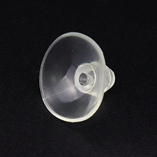 Прозрачни Нещастници Risbay 18 мм, Издънка от PVC Пластмаса, Без Куки и дупки, 20 броя в опаковка