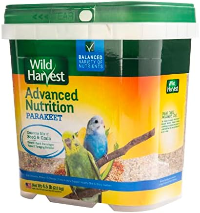 Wild Harvest WH-83540 Диета Wild Harvest Advanced Nutrition за диетично хранене на папагали, 4,5 килограма