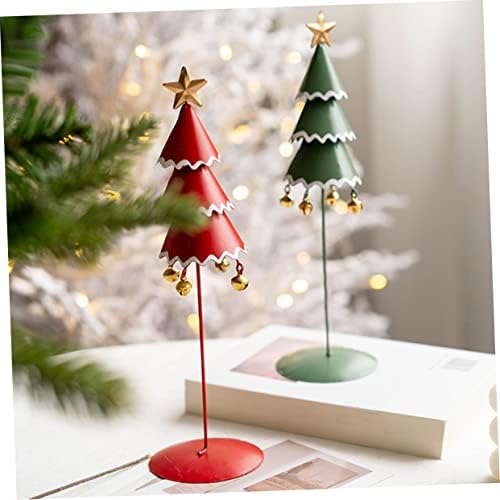 BESTOYARD Коледно Дърво от Ковано Желязо Коледен Декор за Хранене, декорация за Маса Тенис на Декор De Model Аксесоари Празнична