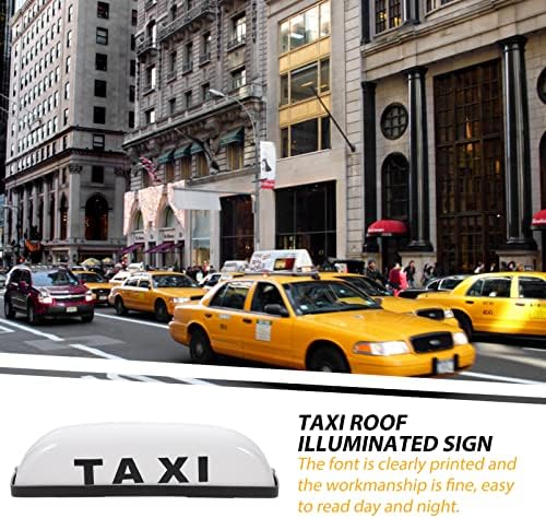 Mobestech Автомобили Светодиоди Такси Light Led табела на покрива на Такси Ретро Знак с Подсветка на Покрива на Кабината