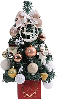 XIOS 2022 Коледно Дърво със светлини, Мини-Набор от дърво коледна Коледна Украса, Тенис на Led Декор за Дома, Баба Шарка 2022 (D ≈ 45 см)