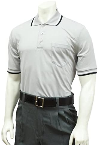 Smitty | BBS-300 | Тениска на съдиите по бейзбол и софтбол на района | С къс ръкав в мрежата за изпълнения | Размер за