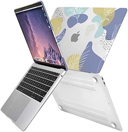 MOSISO е Съвместим с 13-инчов корпус MacBook Air 2022 2020 2021 2019 2018 година на издаване A2337 M1 A2179 A1932 с дисплей Retina, пластмасов модел, здрав корпус, капак, клавиатура и защитно фолио з