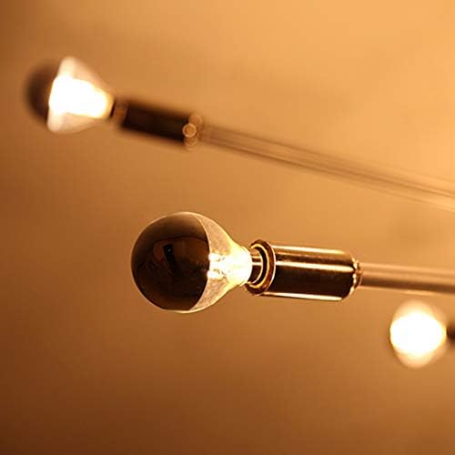 Lxcom Lighting 2 W G45 Led крушка на Едисон с регулируема яркост, реколта led лампи с нажежаема жичка със сребърен