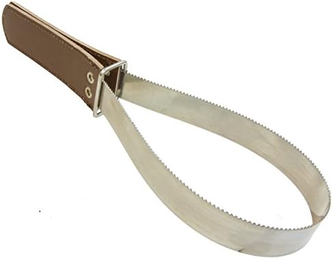 Безстрашен Международен Метален Нож с Кожена дръжка на Кафяв цвят, Стандартна