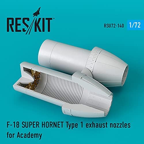 Изпускателни дюзи Reskit RSU72-0140 - 1/72 F-18 Super Hornet Тип 1 за Академия
