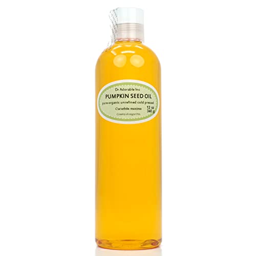 12 грама масло от тиквени семки от премиум-клас на нерафинирана първото пресоване Pure Organic от Dr.Сладък
