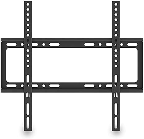 Универсален Монтиране на стена за телевизор от неръждаема стомана за повечето плоски извити телевизори с диагонал 26-55 инча, Стенен шкаф за телевизор с тегло до 30 кг