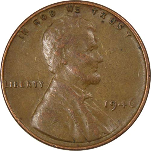 1946 Линкълн Пшеничен Цент AG ЗА Добро Бронзовата Пени 1c Монета са подбрани