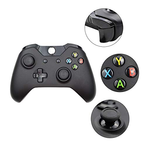 Безжичен контролер CHASDI Xbox one V2 с USB кабел за всички модели Xbox One, серия X ' S и на PC (черен)