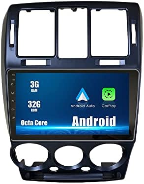 Андроид 10 Авторадио Автомобилната Навигация Стерео Мултимедиен плейър GPS радио 2.5 D Сензорен екран за Hyundai Getz 2002-2011 RHD Восьмиядерный 3 GB оперативна памет И 32 GB ROM (CarPlay /