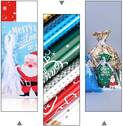WINOMO 7 бр. Коледни Чанти на съвсем малък Коледни Торбички за бонбони Чанти на Дядо Коледа Празничните подаръци