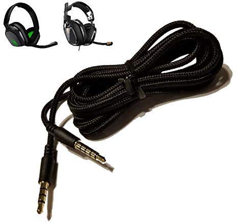 A10 A40 Аудио Aux Кабел Слот Адаптер Чат–тел за геймърски слушалки AstroA10 A10 A40 TR - Кабел в оплетке за максимална издръжливост