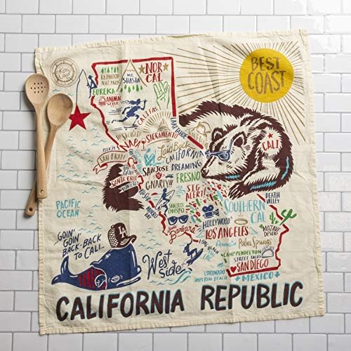 Кухненски Кърпи Primitives by Туроф 30525 ХАХА, Заставившее ви се Усмихва, Super California Medium