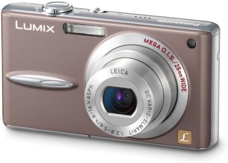 Цифров фотоапарат Panasonic Lumix DMC-FX30T 7,2 Мегапиксела с 3,6-кратно оптично увеличение, стабилизированным изображение