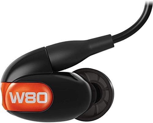 Слушалки Westone W80 с осем драйвери True-Fit, звук ALO и кабели Bluetooth с висока резолюция Gen 2, черни (WST-W80-2019)