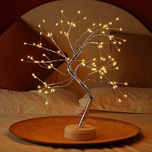 20Социология Светещо Дърво, с Дистанционно управление, Таймер за декор на стаята, Красиви Нощни осветителни тела