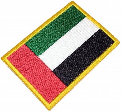 Виси етикет с логото на Хартата на Обединените Арабски Емирства BIN210T, Бродирани Заплаткой, Выглаженная желязо