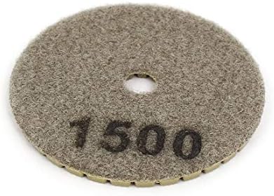 X-DREE Grit 1500 3-инчов Diamond Wet Polishing Pad Disc for granit_e Concrete Marble(Grit 1500 Disco de almohadilla de