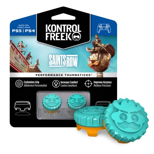 Gamepads KontrolFreek Saints Row Performance за Playstation 5 (PS5) и Playstation 4 (PS4) | 2 средна височина,