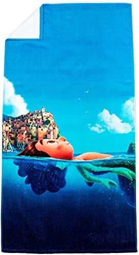 Jay Franco Disney Pixar Лука Гаф Голяма кърпа за баня / басейна / плажа - Супер Мек и впитывающее, трайно до избледняване на памучно кърпа, размери 34 x 64 инча (официален продукт н?