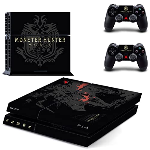Игра Monster Astella Артемида Хънтър Стикер на кожата PS4 или PS5 За конзолата PlayStation 4 или 5 и 2 Контролери Vinyl Стикер