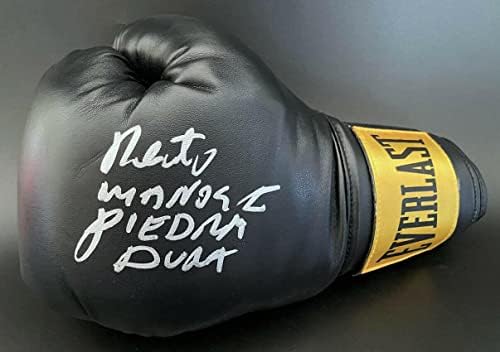 Боксови ръкавици Евърласт с автограф от Роберто Дюрана PSA/DNA - боксови ръкавици с автограф