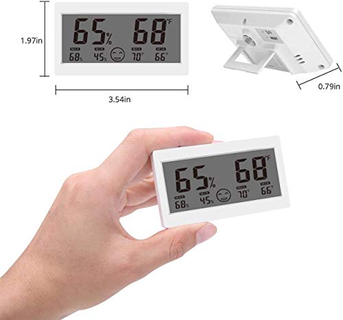 Дигитален Влагомер, Стаен Термометър, Стаен термометър и индикатор за влажност, показване на макс./мин. В едно и също