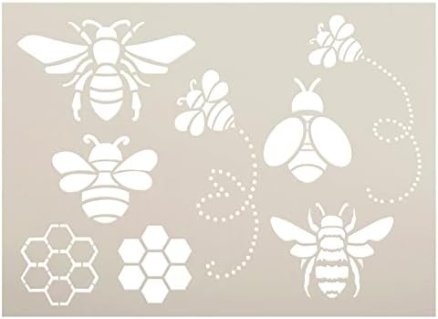 Шаблони за бижута във формата на пчелите от StudioR12 | Пролетна декорация за дома със Собствените си ръце