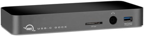 Докинг станция OWC USB-C, 10 пристанища, предназначени за MacBook-Space Грей с мини-дисплейпортом