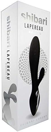 Безжичен вибратор-заек SHIBARI Lapereau, 7X, Черен (опаковка от 2 броя)
