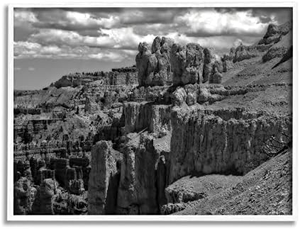 Снимка на Тихо Монотонна скали Възвишеното Каньона Stupell Industries, Дизайн Дэниела Спроула