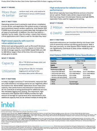 Твърд ДИСК Intel OPTANE серия P1600X 118GB M. 2 PCIE 80MM 3.0 3DX SINGLEPACK