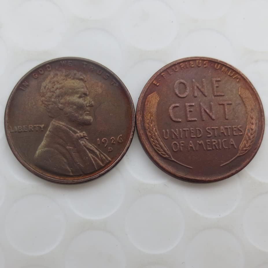 Възпоменателна монета Чуждестранна копие Линкольновского цента на САЩ от 1926 година на издаване