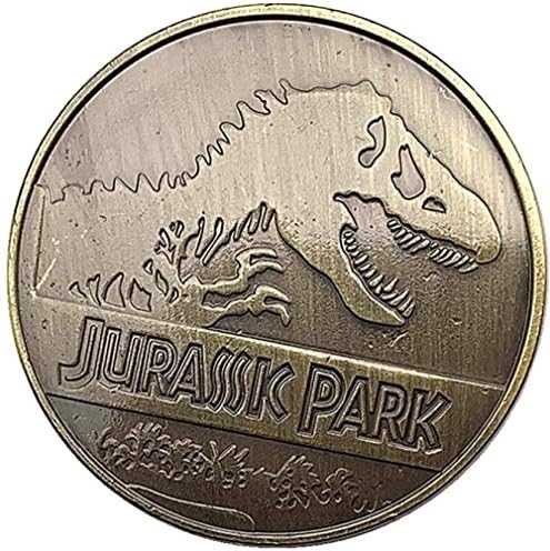 Американски Динозавър Зелена Бронзова Колекция Възпоменателни Монети Милорд Динозаврите Златна Монета Феята На