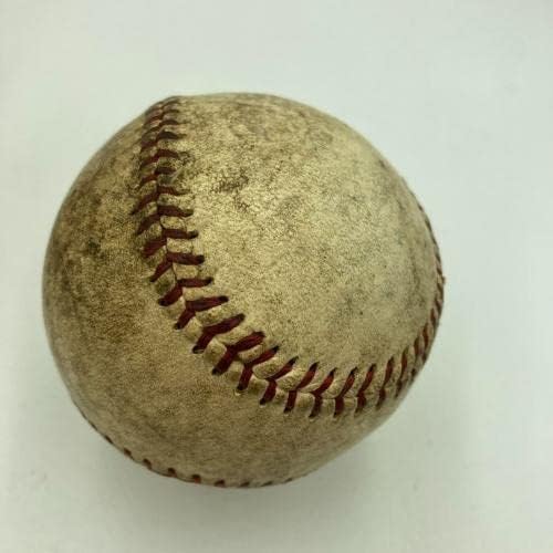 Анди Пафко Подписа Игра 1960 година, В което са Използвани Истински и бейзболни хитове Милуоки Брейвз, JSA COA - MLB, В