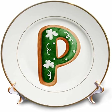 3. Нарисувай Хубава снимка с монограм на Св. Патрик, в началните P -образни плочи за бисквитки (cp-375889-1)