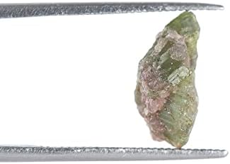 Сертифициран GEMHUB насипен изцеление кристали Турмалин Необработени диаманти 3,60 карата. Насипен скъпоценен камък