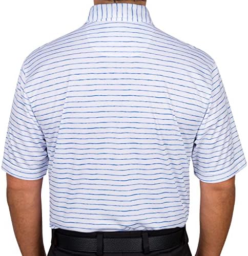 Поло риза за голф Грег Норман Performance, Мека На Допир, Спокойна кацане|Играта в сухо | Защита UPF, Мъжки Поло Риза|За Голф