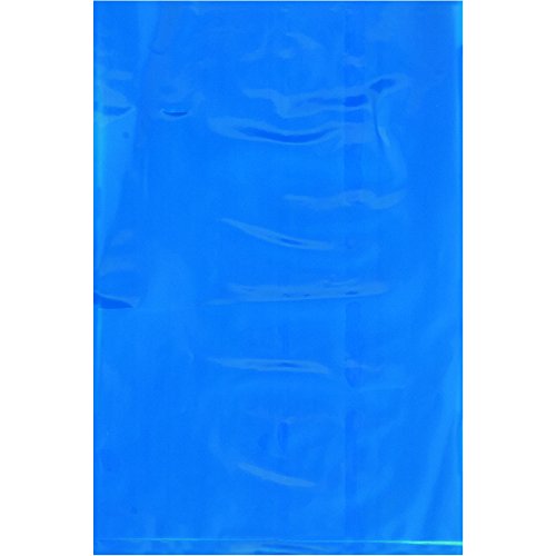 Aviditi 6 x 9 Плоски Найлонови пакети с отворен покрив син цвят за партита, подаръци, резервни Части, Съхранение,